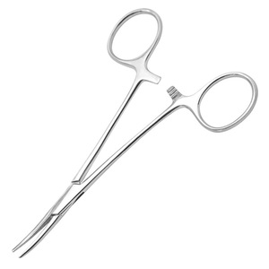 Pinzas Hemostáticas Quirúrgicas de Acero Inoxidable, Rectas y Curvas, Reutilizables, para Veterinaria, Odontología Canina, Instrumento Médico - Product Image 2