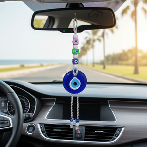 7X31 CM Evil Eye Car Ornament Outil de tournage de voiture unique avec un design élégant - Product Image 3