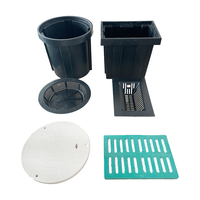 Bac de récupération d'eau de pluie en PRV (Plastique Renforcé de Fibres de Verre) moulé SMC, résistant à la corrosion et étanche, pour le drainage des eaux de pluie municipales