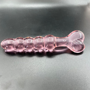 Dildo de Vidrio Rosa en Forma de Corazón, Nuevo Estilo, Juguete Sexual, Estimulación del Punto G, Varita Yoni de Vidrio, Varita de Placer Rosa, Masajeador para Mujeres - Product Image 3