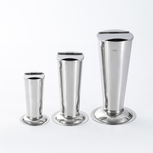 Support pour pinces en acier inoxydable Boshengjia, grand, moyen, petit, récipient de stérilisation médicale avec capuchon, design conique inversé - Product Image 1