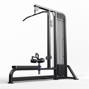 Heavy Weight Capacity Lat Pulldown Seated <b>Row</b> <b>Machine</b> Commercial Body Building Back Workout Fitness Equipment - Product Image 1