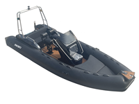 Bateaux pneumatiques semi-rigides (RIB) en fibre de verre Hypalon/PVC de 5,80 m (19 pieds) de fabrication OEM à vendre