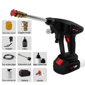 <span class=keywords><strong>Pistolet</strong></span> de lave-auto à haute pression alimenté par batterie au Lithium sans fil portable pour un lavage de voiture efficace - Product Image 6