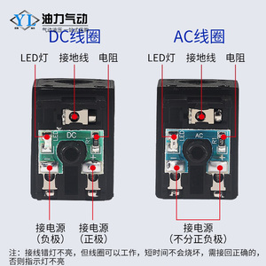4V210-08 โซลินอยด์วาล์วนิวเมติก 2 ตำแหน่ง 5 ทิศทาง 24V DC วาล์วไฟฟ้า วาล์วเปลี่ยนทิศทางกระบอกสูบ - Product Image 3