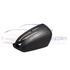 Coques de rétroviseurs en fibre de carbone véritable mate pour Mercedes <span class=keywords><strong>Benz</strong></span> W204 W212 W218 W176 Classe C Classe CLS - Product Image 5