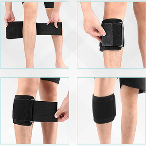 Genouillère de sport unisexe pour soutien des genoux et des jambes, coussinet orthopédique pour soulagement de la sciatique, genouillère réglable à compression - Product Image 5