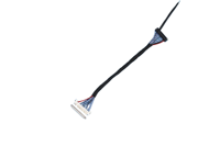 Hochwertiges LVDS-Kabel I-PEX20653-30P PTFE-Bildschirmkabel für Maßgefertigte Digitale Bildschirme/Computermonitore