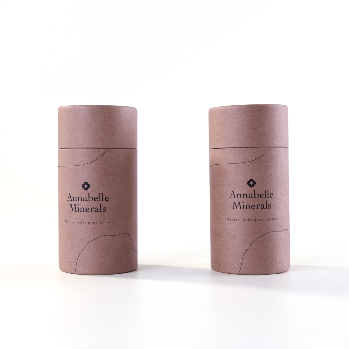OEM Creative Round Kraft Paper Tube Packaging Biodegradable Kraft Cardboard Paper Tube for Food Packaging