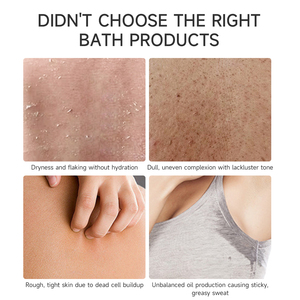 Gel douche hydratant aux pétales de marque privée éclaircissant blanchissant naturel gel douche aux pétales - Product Image 6