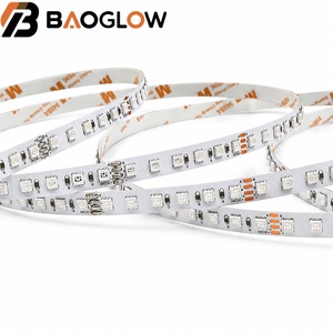 ไฟ LED แบบเทป 120LED/M RGB ไม่ตกแรง 3535 LED 24V 15W/M แผงเคลือบ 8 มม. ตัดได้ทุกๆ 5 ซม. เปลี่ยนสีได้ สำหรับใช้ภายในอาคาร - Product Image 5