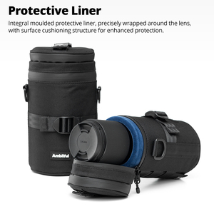 Custodia a Marsupio Ambitful in PVC <span class=keywords><strong>per</strong></span> Obiettivo Fotografico <span class=keywords><strong>per</strong></span> Canon Nikon Sony Fujifilm <span class=keywords><strong>Accessori</strong></span> Fotografici <span class=keywords><strong>per</strong></span> Zaino DSLR - Product Image 3