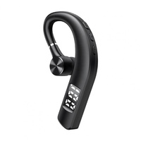 Casque Bluetooth HIGI F19, écouteur sans fil Bluetooth V5.0, écouteurs mains libres avec micro intégré pour la conduite/les affaires/le bureau