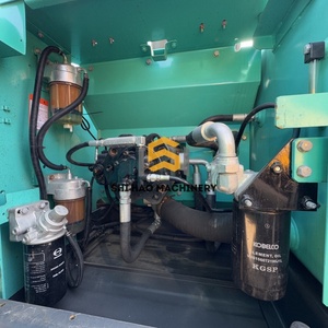 รถขุดไฮดรอลิก Kobelco SK200D มือสอง นำเข้าจากญี่ปุ่น สำหรับงานวิศวกรรมเทศบาล ความเสียหายต่ำ 20 ตัน มอเตอร์ปั๊ม - Product Image 4