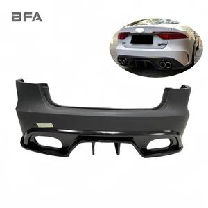 Nouveau kit carrosserie <span class=keywords><strong>SVR</strong></span> amélioré pour XF XFL, spoiler de pare-chocs arrière en fibre de résine, lèvre arrière en fibre de carbone 2009-2018 - Product Image 1