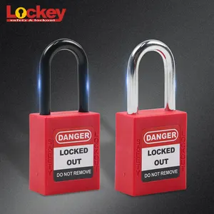 Lockout Padlock Security OEM Padlock All Master Loto Safety Abs Lockout Pad Locks Padlock With Key