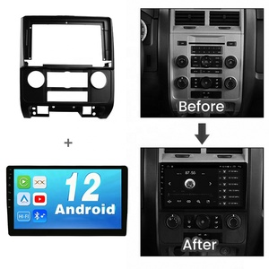 Cho Ford thoát 2009 xe fascias Stereo đài phát thanh Bảng điều chỉnh DVD âm thanh khung Dash Kit - Product Image 6