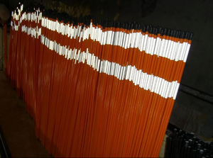 High Visibility Flexible Fiberglass Road Marker and Snow Pole | Reflective Safety <b>Rod</b> - Product Image 3