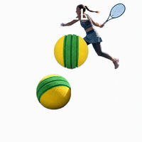 Pelotas de Tenis de Alta Visibilidad con Marcadores de Franja Roja para Ejercicios de Seguimiento Visual, Niños Principiantes, Venta al Por Mayor