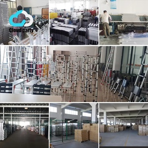 <span class=keywords><strong>Escalera</strong></span> de Aluminio Multiposición Personalizada, Telescópica y Plegable, Carga de 150 kg, Se Convierte a Modos de <span class=keywords><strong>Escalera</strong></span> en A, Recta, <span class=keywords><strong>Escalera</strong></span> y Andamio - Product Image 6