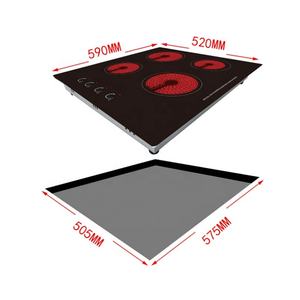 Cuisinière électrique en céramique puissante pour restaurant, plaque étanche, cuisinière infrarouge électrique tactile 6KW - Product Image 3