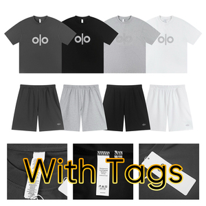 Camiseta de Alta Calidad <span class=keywords><strong>Olo</strong></span> Letter Street, Primavera/Verano, 100% Algodón, Transpirable, Impermeable, Holgada, de Manga Corta, para Hombre y Mujer - Product Image 1