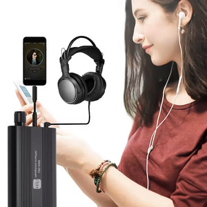 Amplificador <span class=keywords><strong>de</strong></span> Auriculares Estéreo HiFi TUTI, Amplificador <span class=keywords><strong>de</strong></span> Audio Portátil para Auriculares <span class=keywords><strong>de</strong></span> 3.5mm, Ajustador <span class=keywords><strong>de</strong></span> Bajos - Product Image 4