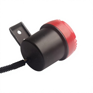 Klaxon de recul pour engins de chantier 12V 8 Ohm Rouge Étanche avec alerte vocale Universel pour Bulldozer, Excavatrice, Chariot élévateur - Product Image 3