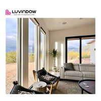 Ventana con Imagen Personalizable de Alta Calidad, Doble Acristalamiento, Vidrio de Seguridad, Fácil Instalación, Rotura de Puente Térmico, Aislamiento de Aleación de Aluminio