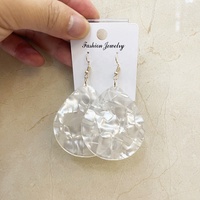 Nuevos Pendientes de Lágrima de Moda, Joyería de Plástico Acrílico, Pendientes Ligeros, Venta al por Mayor de Fábrica