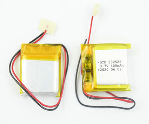 802525 3.7v 400mah جهاز تتبع صغير بنظام تحديد المواقع بطارية ليثيوم بولي - Product Image 6
