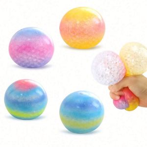 <b>Slime</b> Soft Bubble Squeeze Toy Bouncing Stress Balls Water TPR Grape Pull Stretch Relief Mesh Squishy Ball - Product Image 1