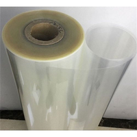 Película de protección transparente autoadhesiva PE/PET para vidrio y ventanas