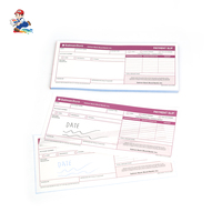 Servicio de Impresión de Documentos Comerciales Personalizados Profesionales NCR de 2/3 Capas, Libro de Recibos de Facturas Personalizado Premium, Papel Offset Perfecto