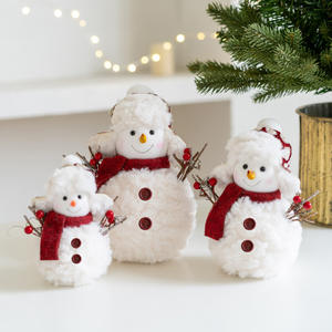 Bambola Decorativa Natalizia Addobbi di Buon Natale per la Casa Ornamenti Natalizi Regali di Natale e Capodanno per Bambini - Product Image 1