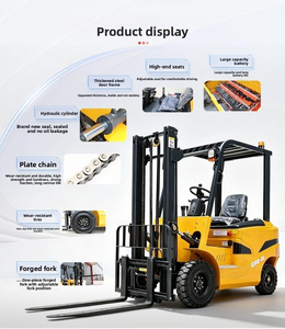 Nouvelle voiture à quatre roues avec cadre renforcé, fourche forgée et pneus en caoutchouc massif, vente directe d'usine CPD35, conduite confortable, configuration optimisée - Product Image 3