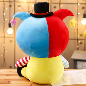 Peluche Clown Colorée Adorable avec Logo Personnalisé, Jouet Doux en Peluche Clown, Cadeaux pour Enfants, Fête, Décoration Maison - Product Image 4