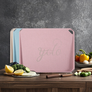 Tabla de Cortar de Paja de Trigo, Cortador de Frutas y Verduras, Apto para Lavavajillas, de Grado Alimenticio - Product Image 5
