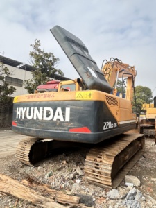 Excavadora usada Hyundai 220lc-9s de 22 toneladas, motor de núcleo de motor original, excavadora Hyundai 220lc-9s a la venta - Product Image 5