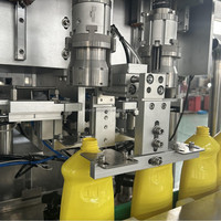 Machine automatique de capsulage de bouteilles de détergent pour capsuleuse d'applicateur de vissage de bouchon à vis