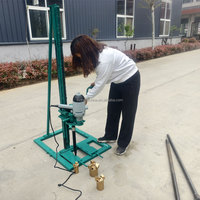 Machine de forage de puits d'eau portable compacte pour puits profonds, mines et petits puits domestiques, à prix réduit
