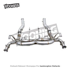 ท่อไอเสียโดยตรงสำหรับ lambสัญลักษณ์ Gallardo 5.0L 2004-2007ซูเปอร์สปอร์ต x ท่อข้างหลัง5ถึง1ป้องกันความร้อนท่ออ่อน - Product Image 6