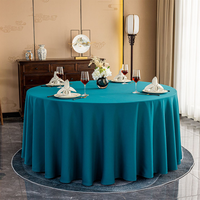 Fournitures d'usine en gros, nappes de table d'hôtel personnalisées, nappe de table à manger en polyester, imperméable, durable, banquet, restaurant