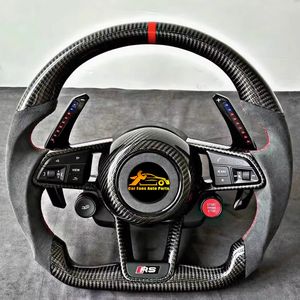 Pour Volkswagen VW MK7 Golf R GTI Jetta volant de voiture avec volant en Fiber de carbone noir Alcantara Paddle Shift Upgrade - Product Image 1