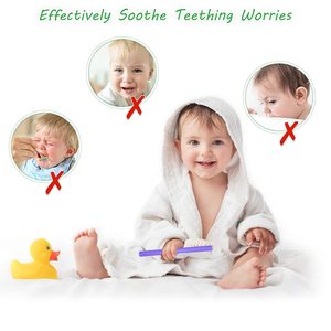 <span class=keywords><strong>Tubes</strong></span> de dentition creux en Silicone pour bébés, jouet pour nourrissons, en Silicone souple, Tube à mâcher, qualité alimentaire, paille de dentition, lot de 4 - Product Image 5