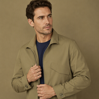 Veste décontractée personnalisable pour homme en polyester délavé, imperméable, coupe-vent, anti-rayures, chaude, anti-humidité et anti-salissure, taille XS