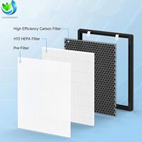 Filtro HEPA H13 H14 de Alta Eficiencia, Elemento Filtrante de Levitación Magnética para Aplicaciones Alimentarias, Farmacéuticas y Médicas