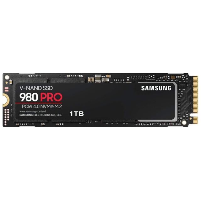 For 980 PRO 1TB PCIe 4.0 NVMe Gen 4 M.2 Internal SSD 7000MB/s Read & 5000MB/s Write Wireless Gaming Server PC Desktop