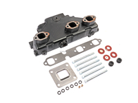 864612t01 Collecteur d'échappement Riser à joint sec pour moteurs marins 2002-UP Mercruiser GM 4.3