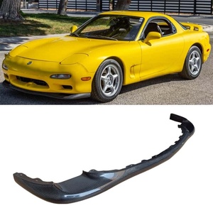 Per 1992 1997 Mazda RX7 FD3S OEM stile paraurti anteriore labbro in fibra di carbonio paraurti per auto Mazda personalizzato - Product Image 1